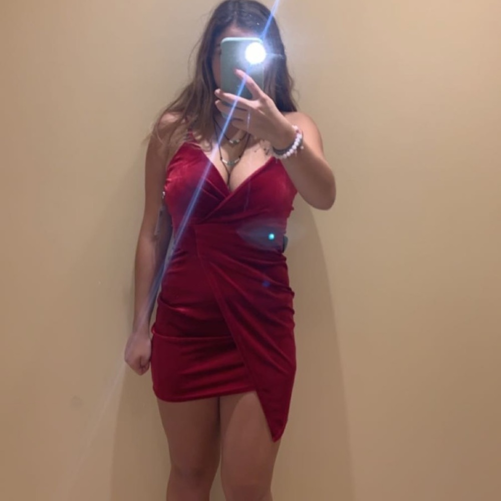 sexy and elegant mini dress